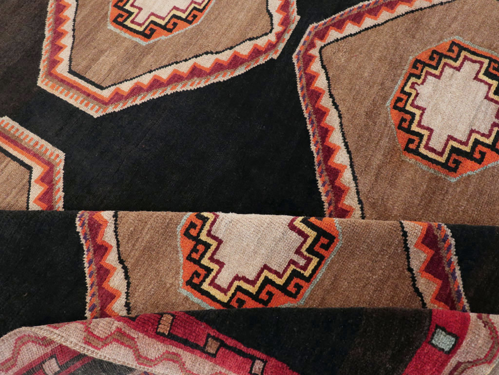 Vintage Turkish Anatolian Gallery Carpet, No.31054 - Staging