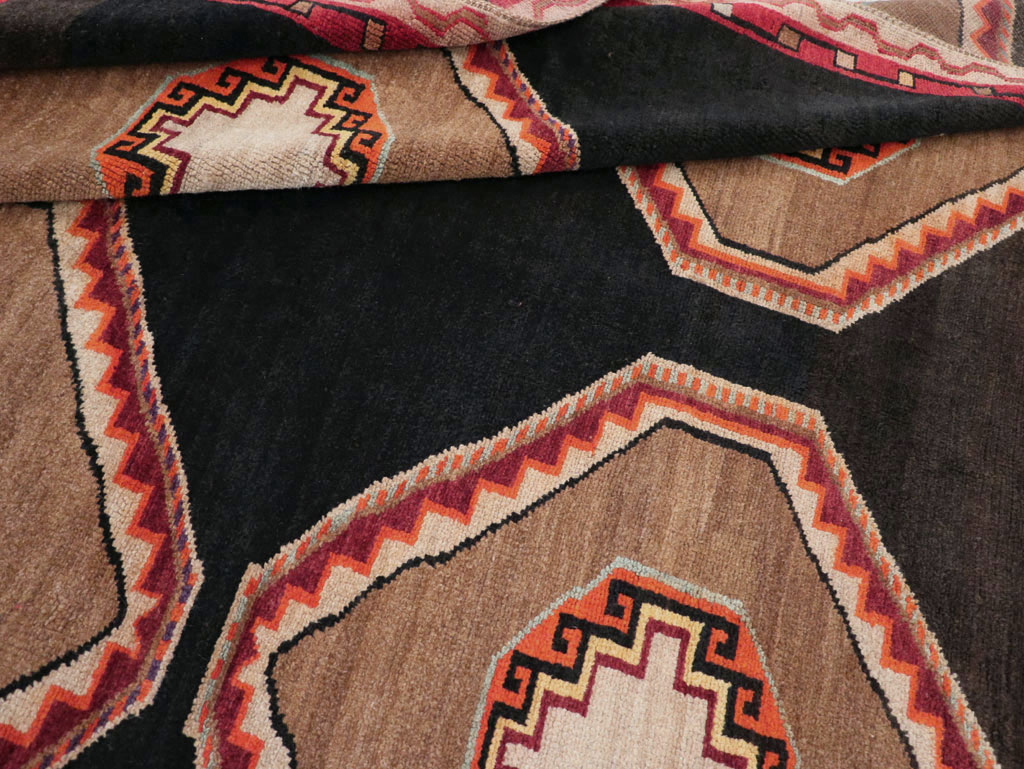 Vintage Turkish Anatolian Gallery Carpet, No.31054 - Staging