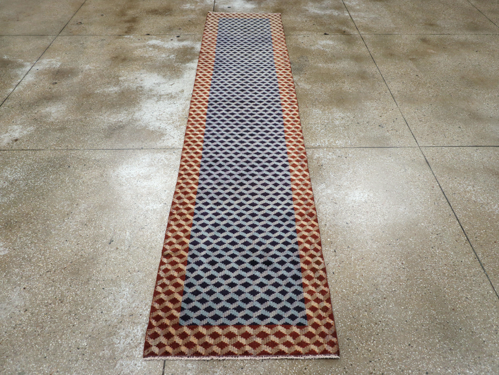 Vintage Turkish Anatolian Runner, No.31056 - Staging
