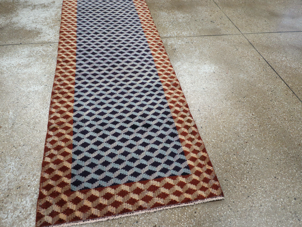 Vintage Turkish Anatolian Runner, No.31056 - Staging