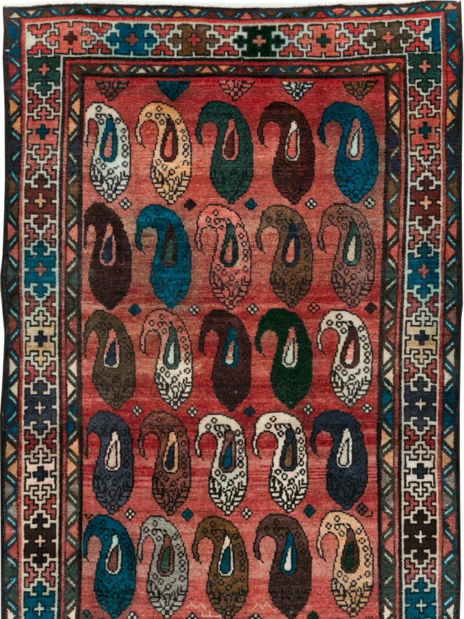 Vintage Persian Malayer Runner (Pair: 1 of 2), No.31066 - Staging