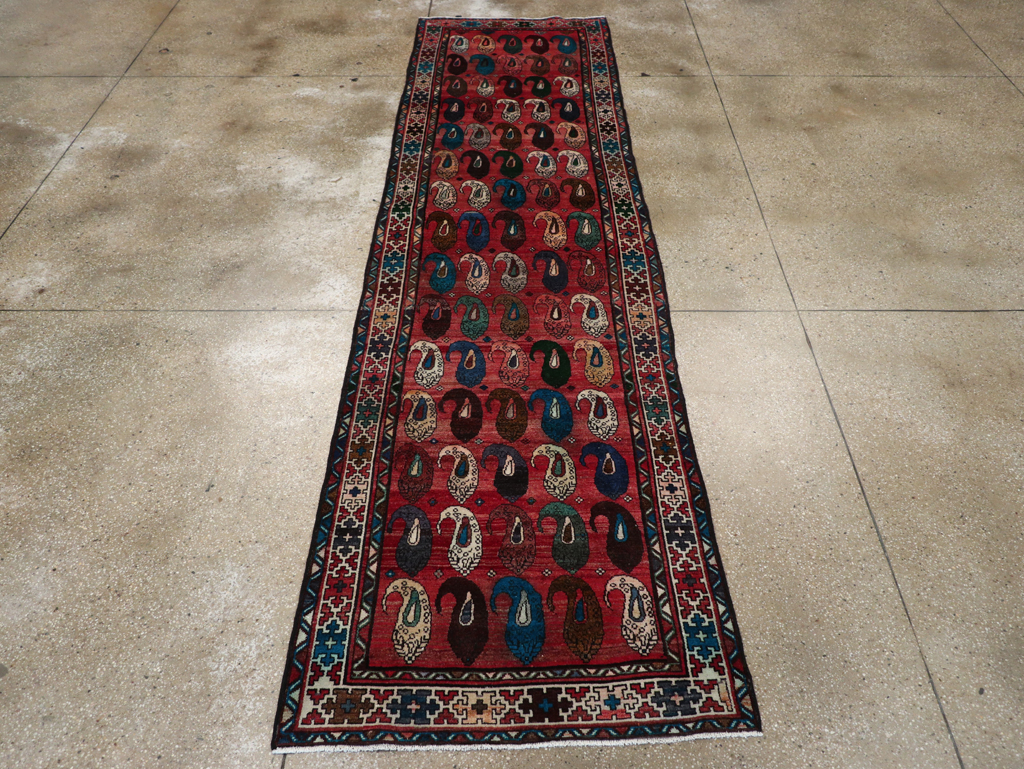 Vintage Persian Malayer Runner (Pair: 1 of 2), No.31066 - Staging