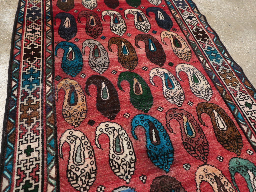 Vintage Persian Malayer Runner (Pair: 1 of 2), No.31066 - Staging