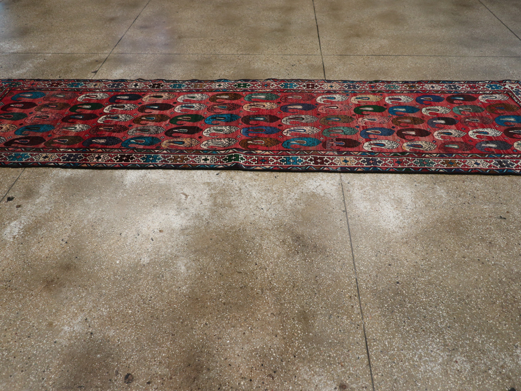 Vintage Persian Malayer Runner (Pair: 1 of 2), No.31066 - Staging