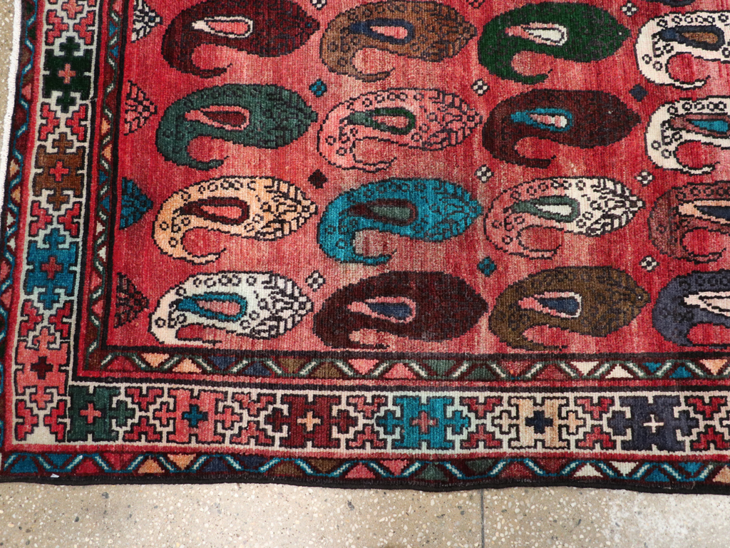 Vintage Persian Malayer Runner (Pair: 1 of 2), No.31066 - Staging