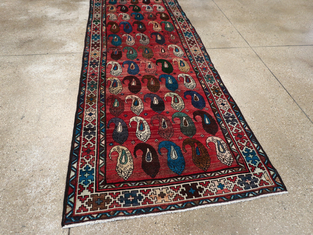 Vintage Persian Malayer Runner (Pair: 1 of 2), No.31066 - Staging