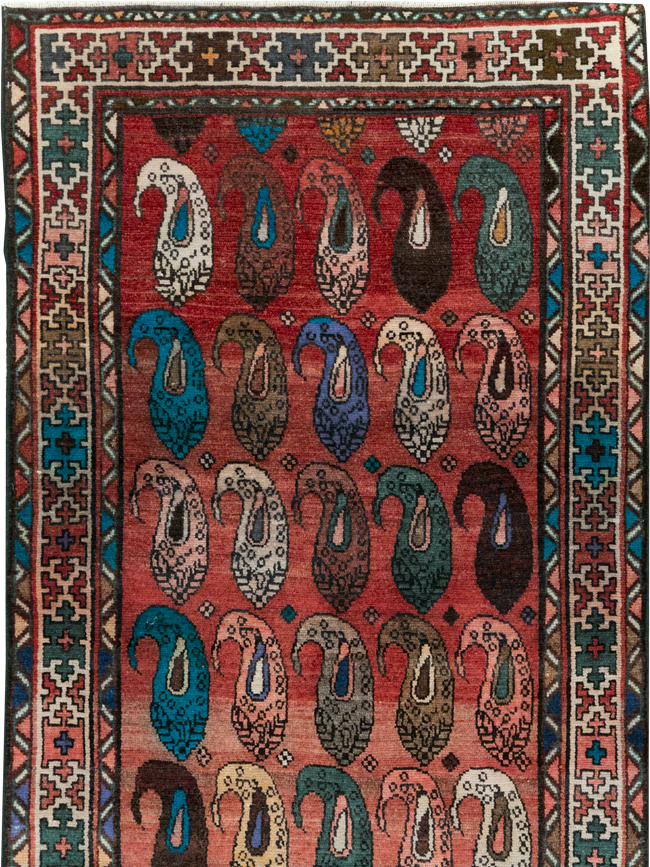 Vintage Persian Malayer Runner (Pair: 2 of 2), No.31067 - Staging