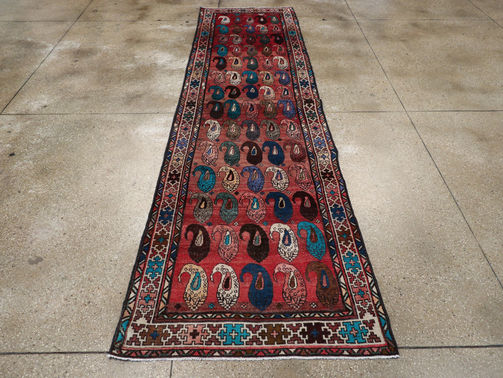 Vintage Persian Malayer Runner (Pair: 2 of 2), No.31067 - Staging