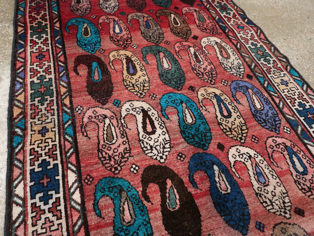 Vintage Persian Malayer Runner (Pair: 2 of 2), No.31067 - Staging