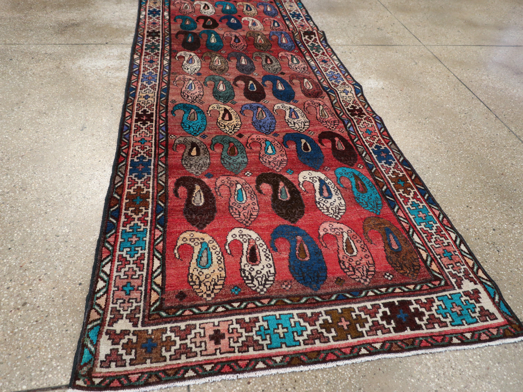 Vintage Persian Malayer Runner (Pair: 2 of 2), No.31067 - Staging