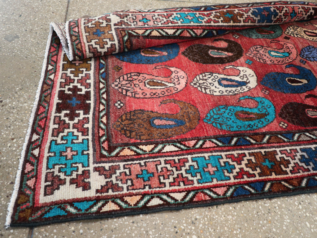 Vintage Persian Malayer Runner (Pair: 2 of 2), No.31067 - Staging