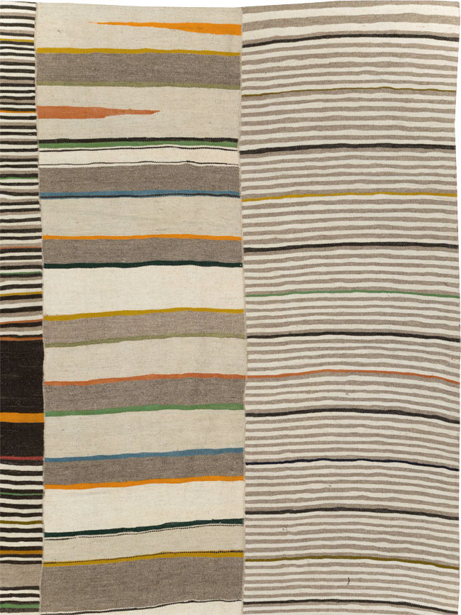 Vintage Persian Kilim, No.31074 - Staging