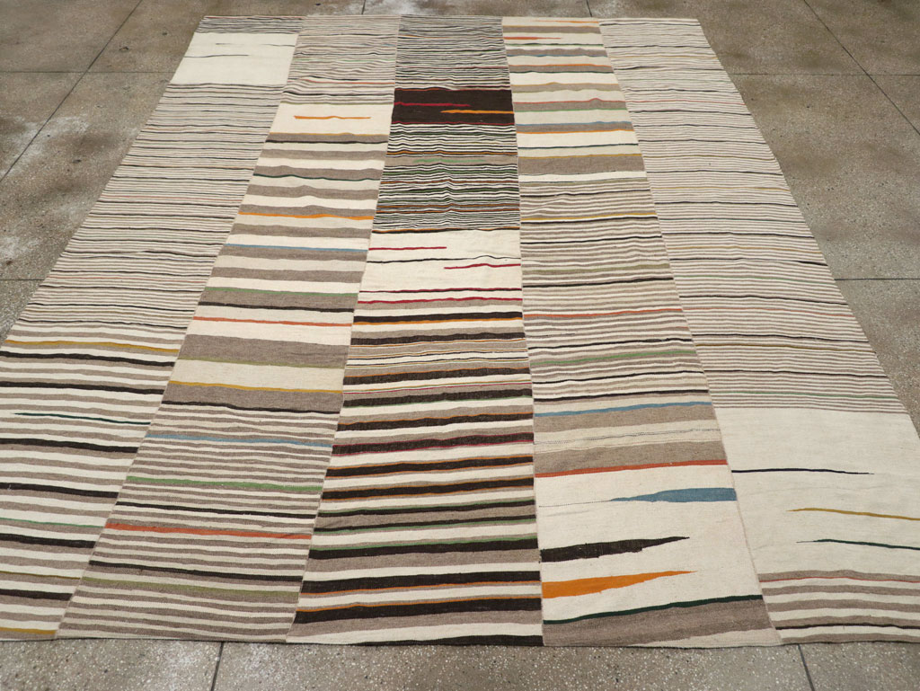 Vintage Persian Kilim, No.31074 - Staging