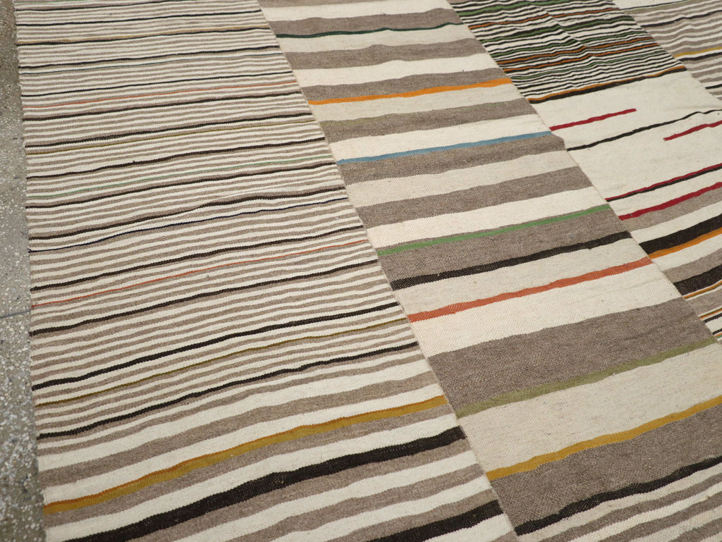 Vintage Persian Kilim, No.31074 - Staging