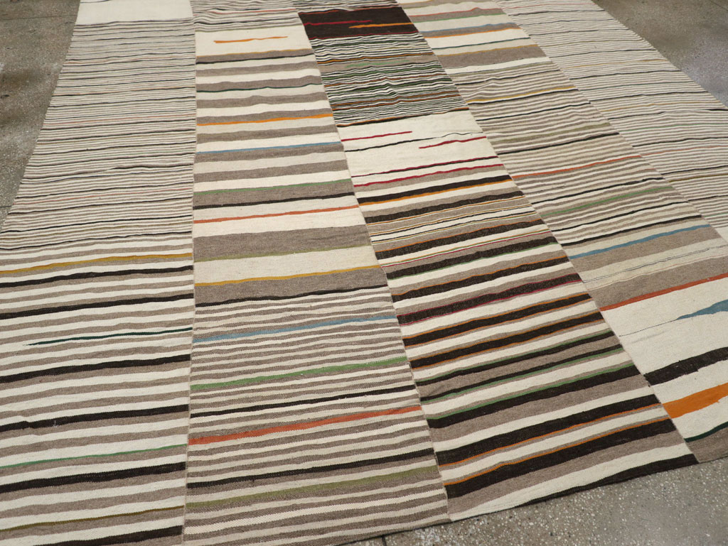 Vintage Persian Kilim, No.31074 - Staging