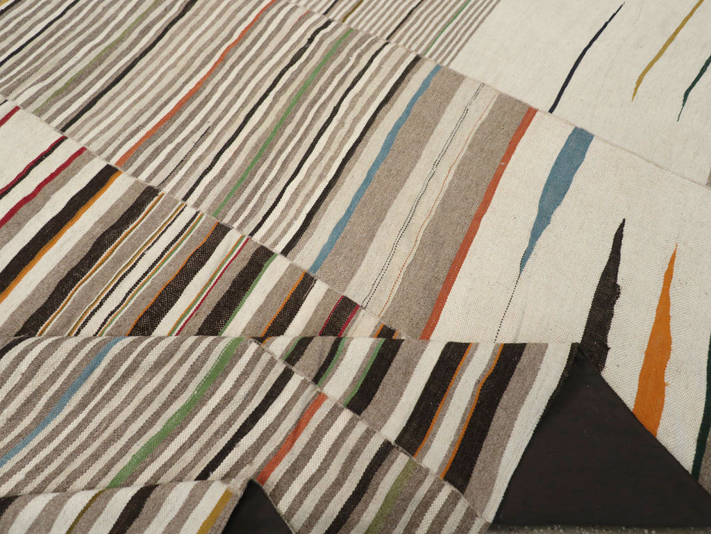 Vintage Persian Kilim, No.31074 - Staging