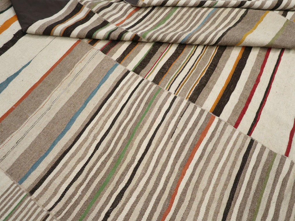 Vintage Persian Kilim, No.31074 - Staging