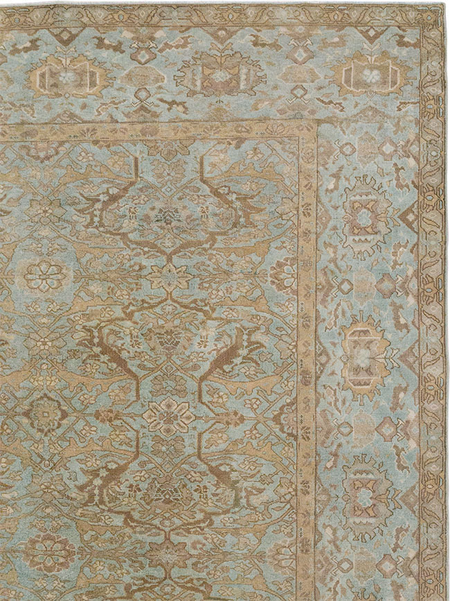 Antique Persian Malayer Large Carpet, No.31077 - Staging