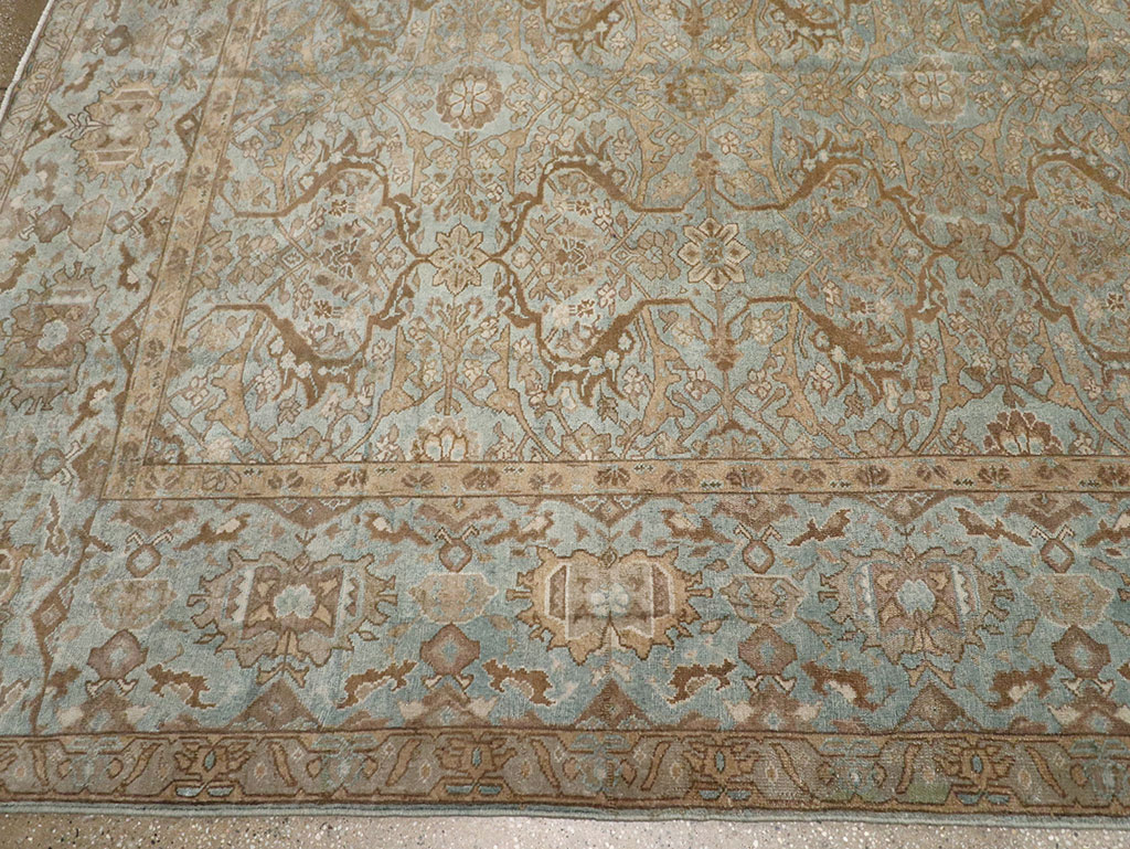 Antique Persian Malayer Large Carpet, No.31077 - Staging