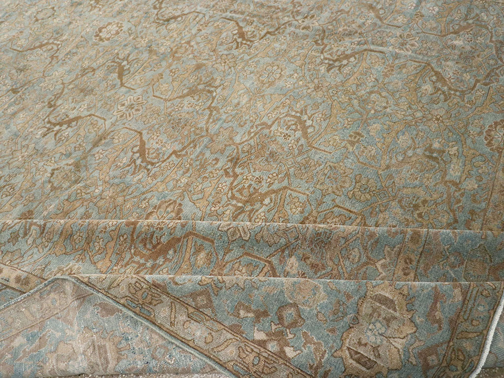 Antique Persian Malayer Large Carpet, No.31077 - Staging