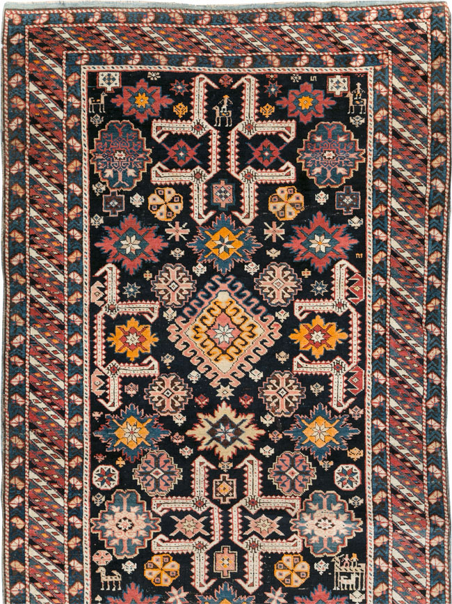 Antique Caucasian Perpedil Long Runner, No.31083 - Staging