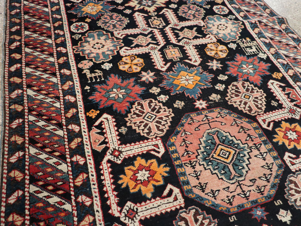 Antique Caucasian Perpedil Long Runner, No.31083 - Staging