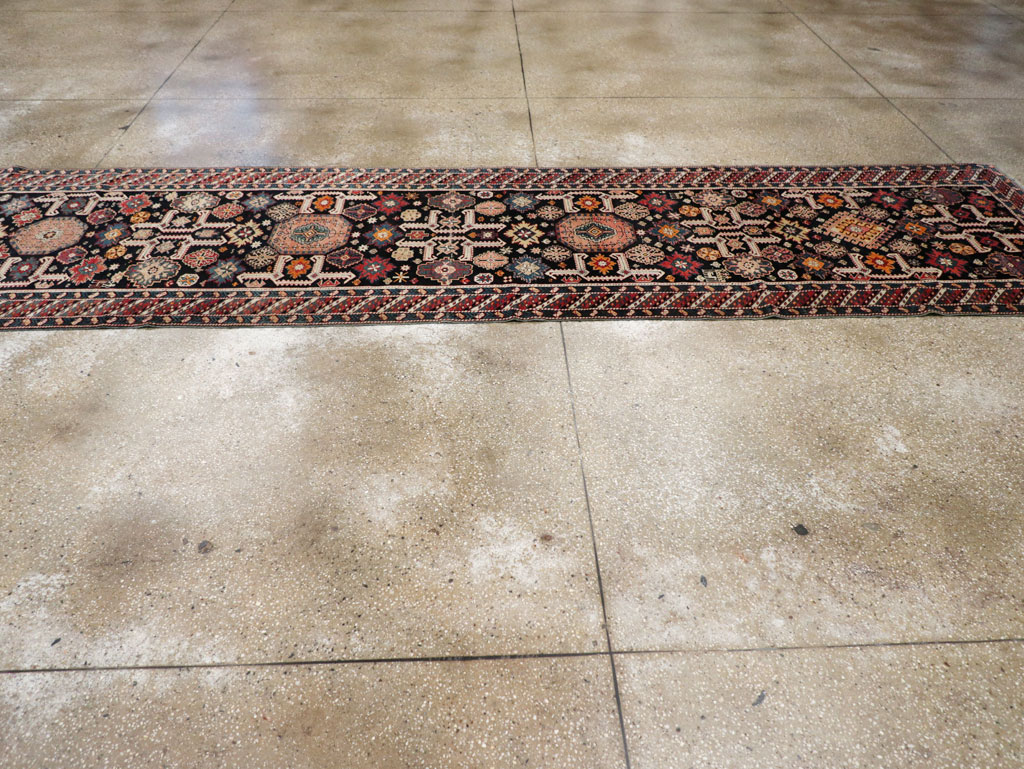 Antique Caucasian Perpedil Long Runner, No.31083 - Staging