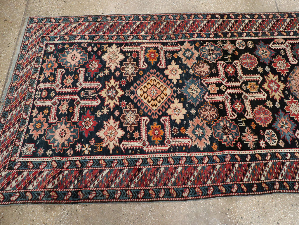 Antique Caucasian Perpedil Long Runner, No.31083 - Staging
