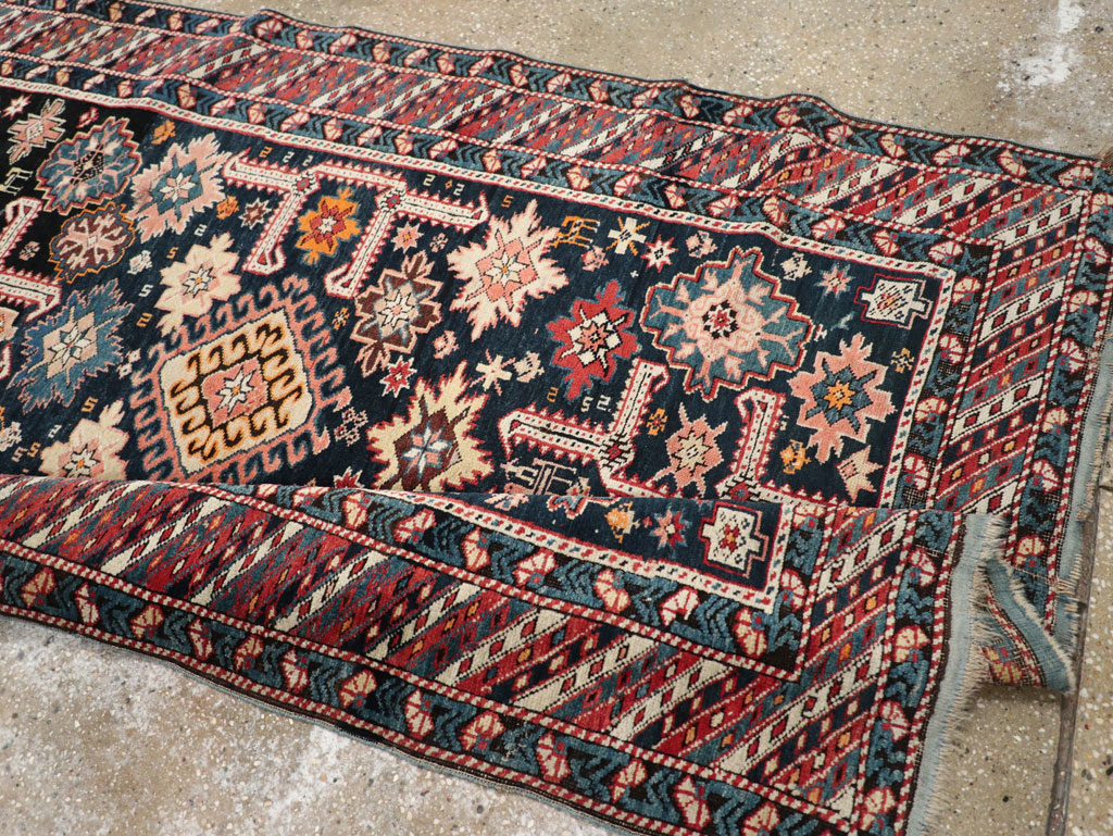 Antique Caucasian Perpedil Long Runner, No.31083 - Staging
