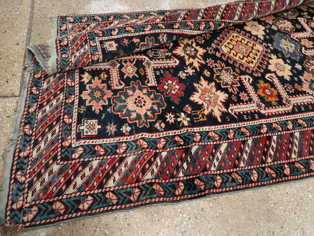 Antique Caucasian Perpedil Long Runner, No.31083 - Staging