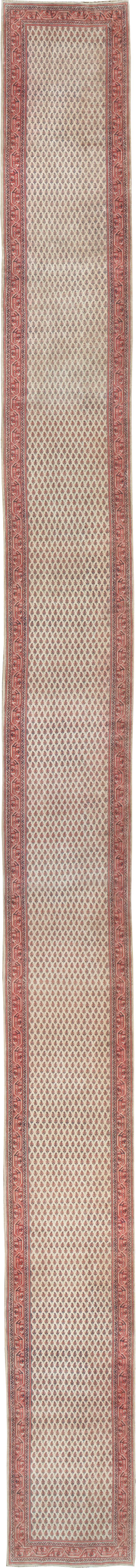Vintage Persian Mir Long Runner, No.31100 - Staging