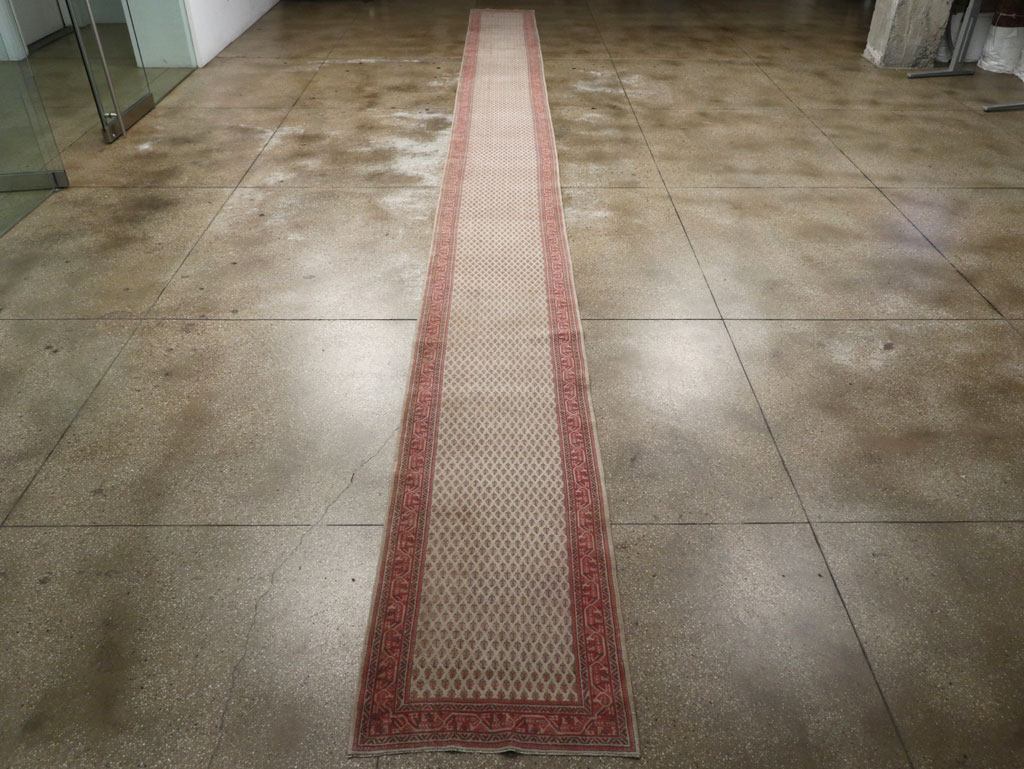 Vintage Persian Mir Long Runner, No.31100 - Staging