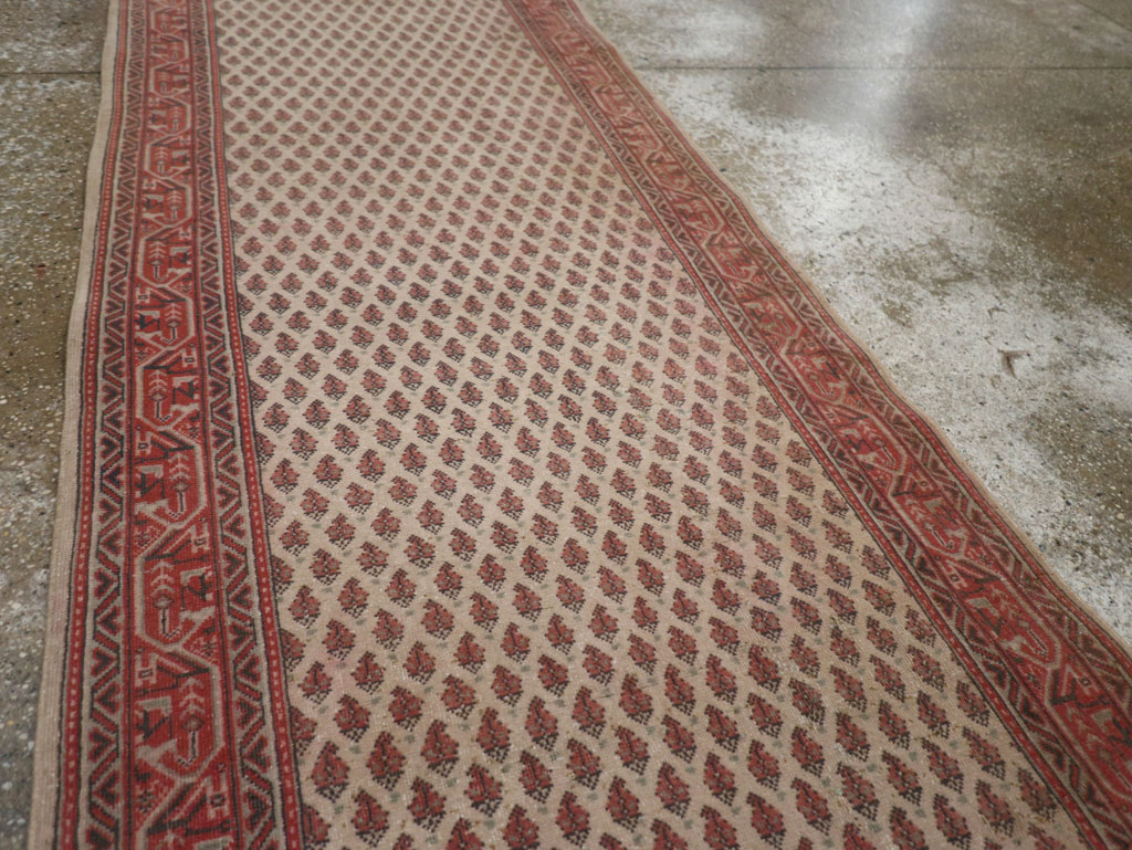 Vintage Persian Mir Long Runner, No.31100 - Staging