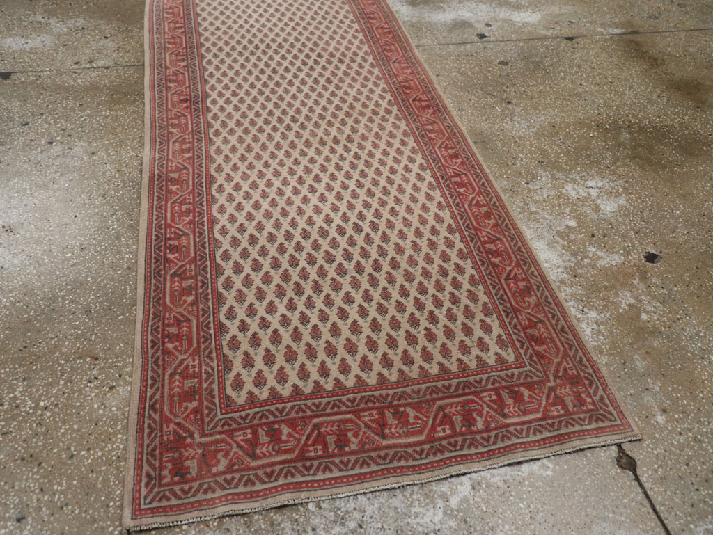 Vintage Persian Mir Long Runner, No.31100 - Staging