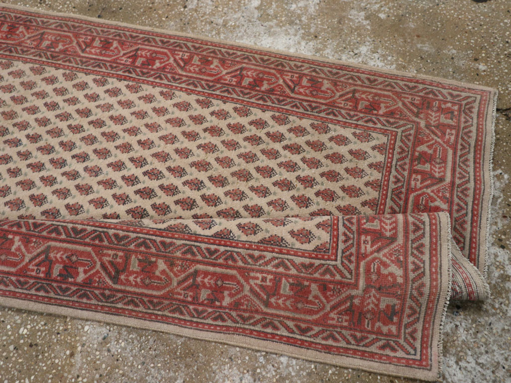 Vintage Persian Mir Long Runner, No.31100 - Staging