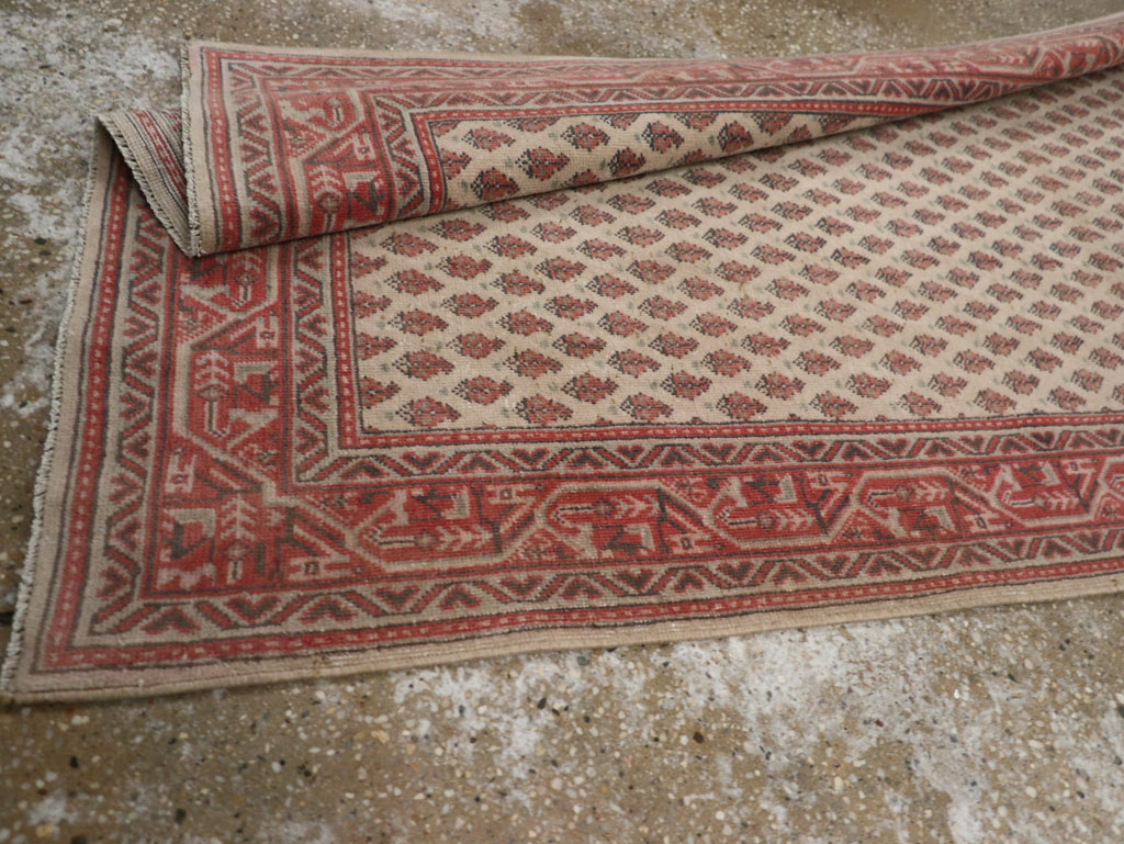 Vintage Persian Mir Long Runner, No.31100 - Staging