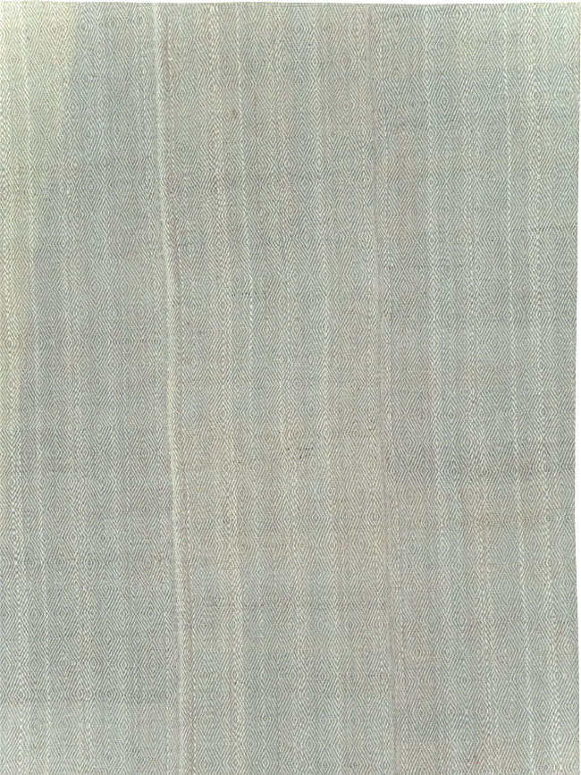 Contemporary Turkish Flatweave Kilim Room Size Carpet, No.31122 - Staging