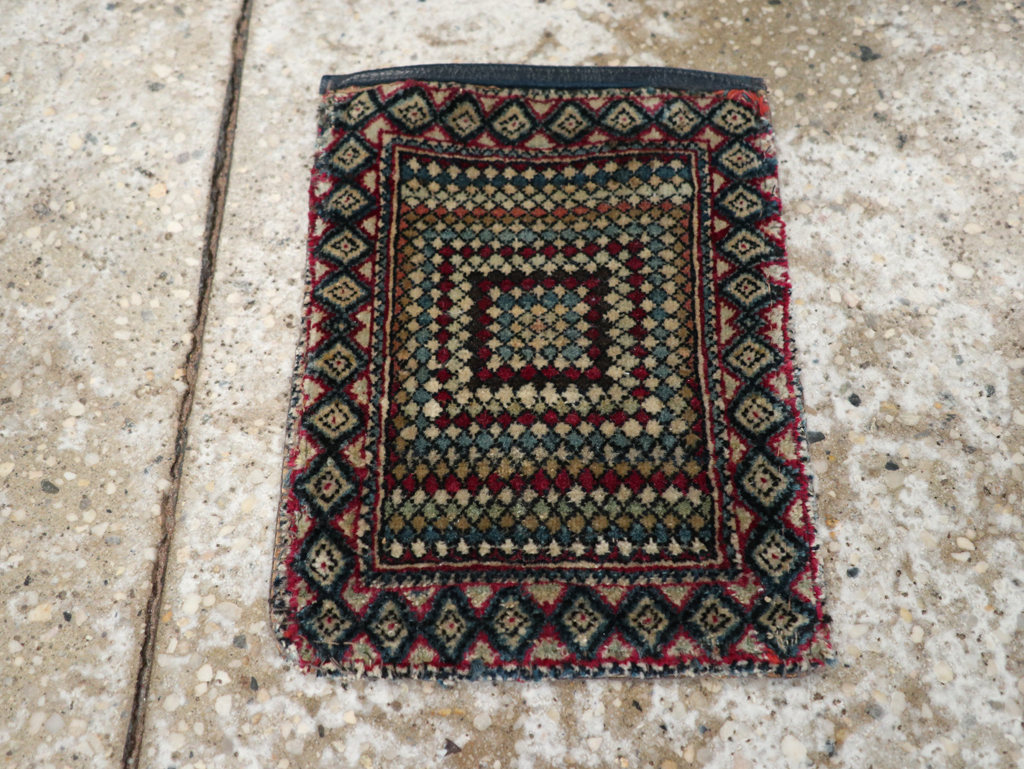 Vintage Persian Kerman Bag, No.31127 - Staging