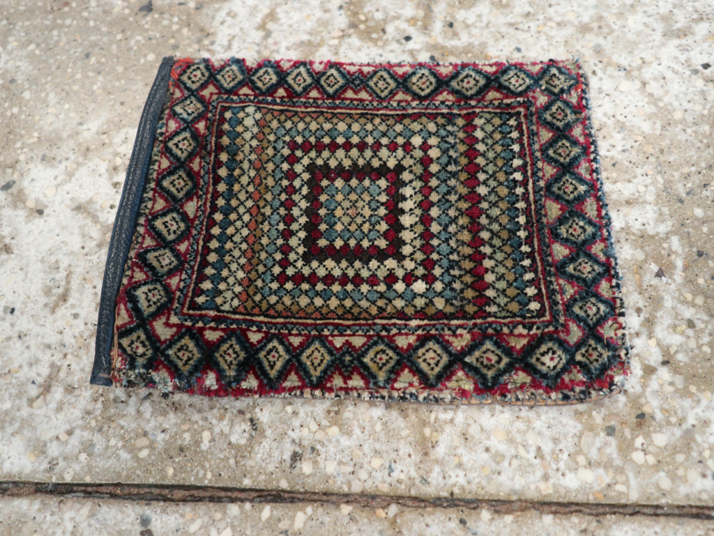 Vintage Persian Kerman Bag, No.31127 - Staging