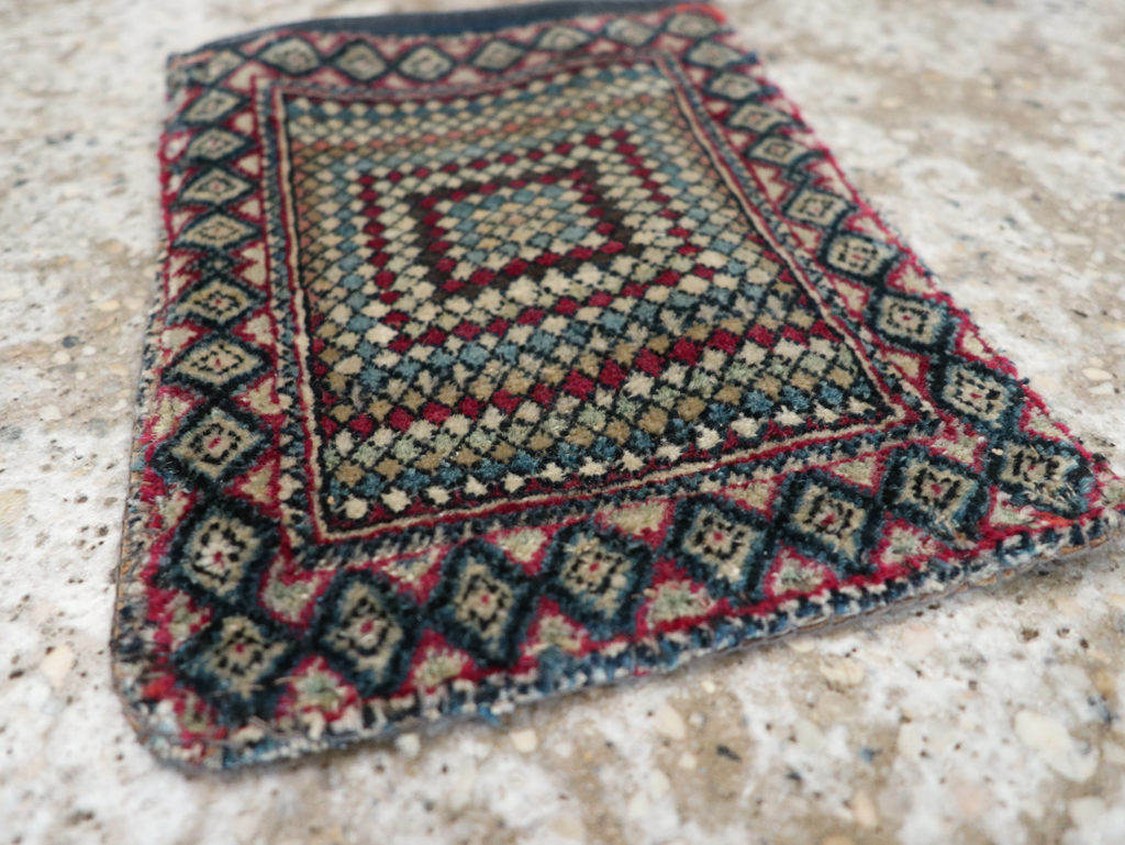 Vintage Persian Kerman Bag, No.31127 - Staging