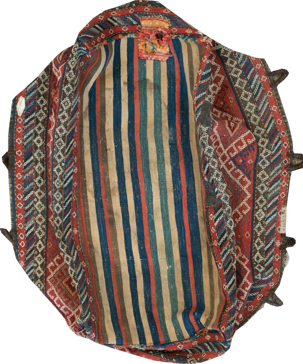 Antique Persian Afshar Bag, No.31129 - Staging