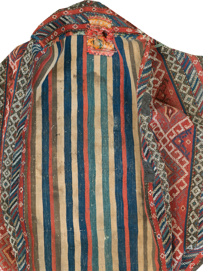 Antique Persian Afshar Bag, No.31129 - Staging