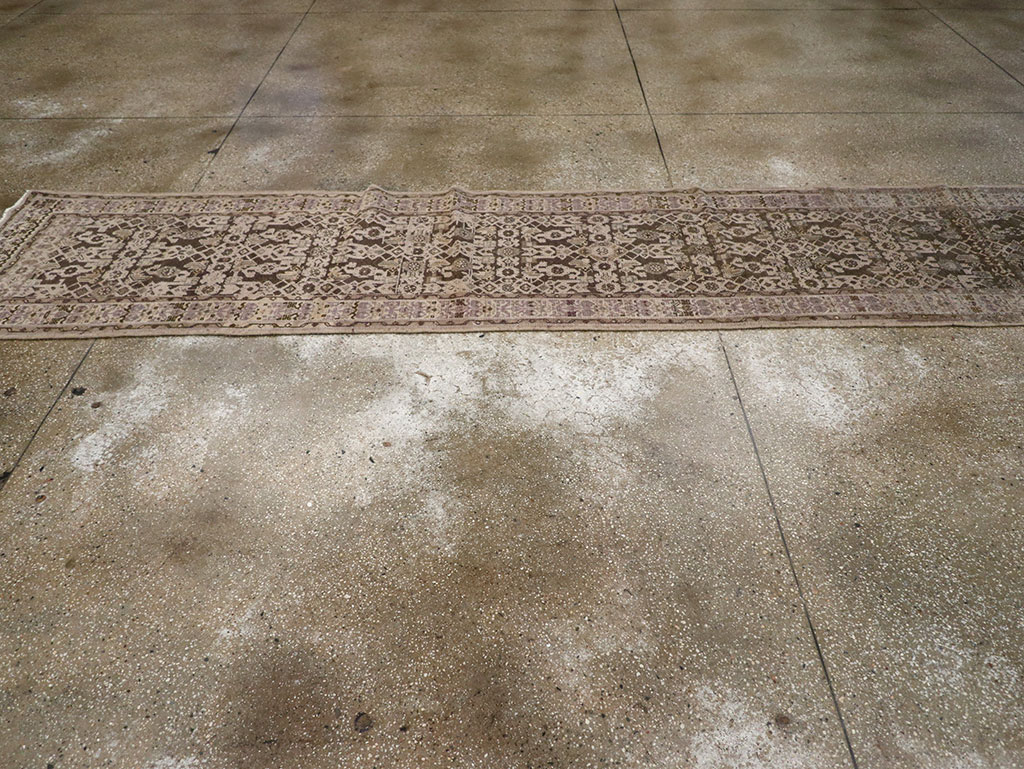 Antique Persian Malayer Runner, No.31138 - Staging