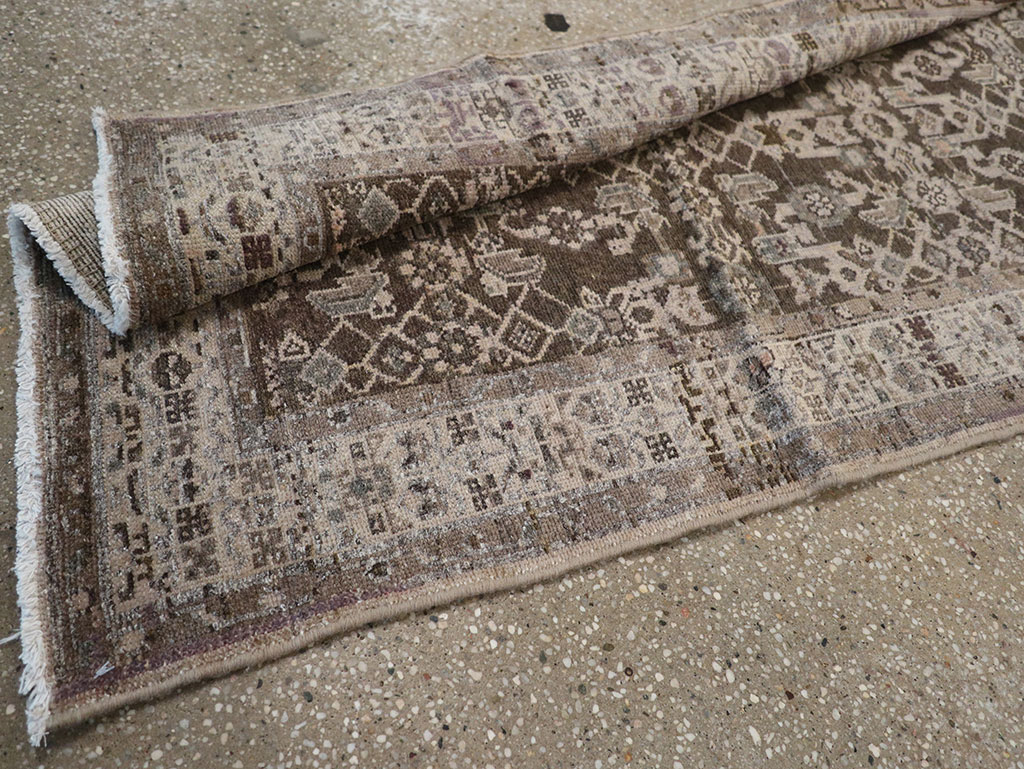 Antique Persian Malayer Runner, No.31138 - Staging