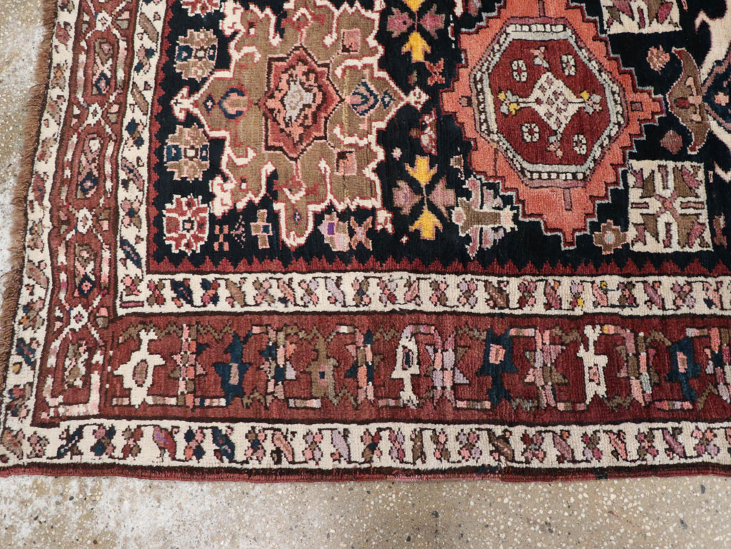 Antique Persian Kurd Runner, No.31148 - Staging