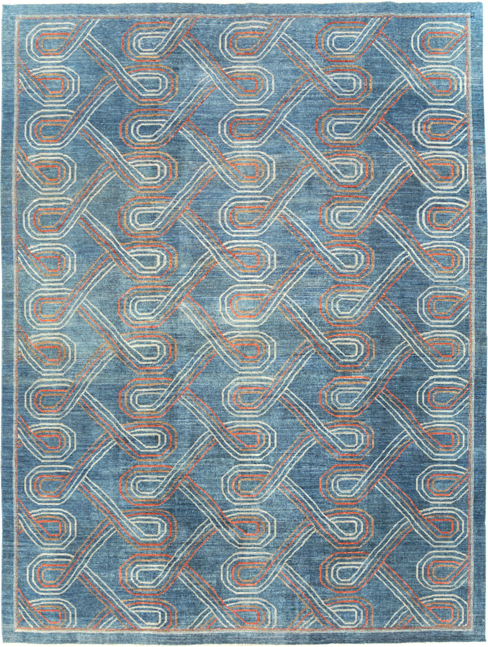 Contemporary Turkish Room Size Carpet, No.31150 - Staging