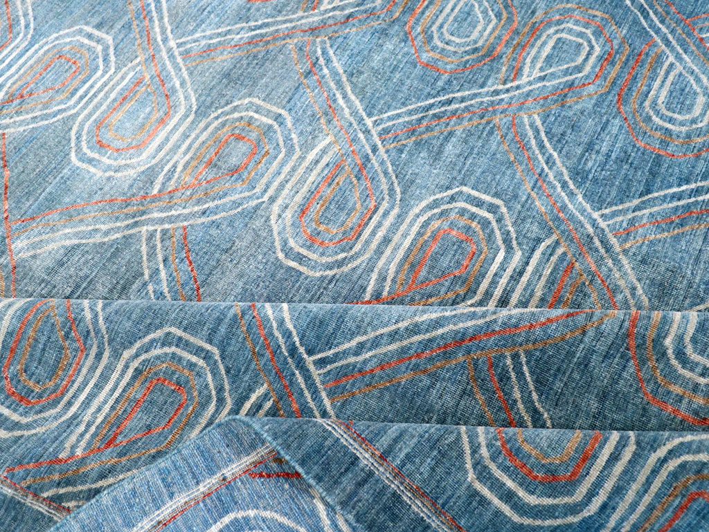 Contemporary Turkish Room Size Carpet, No.31150 - Staging