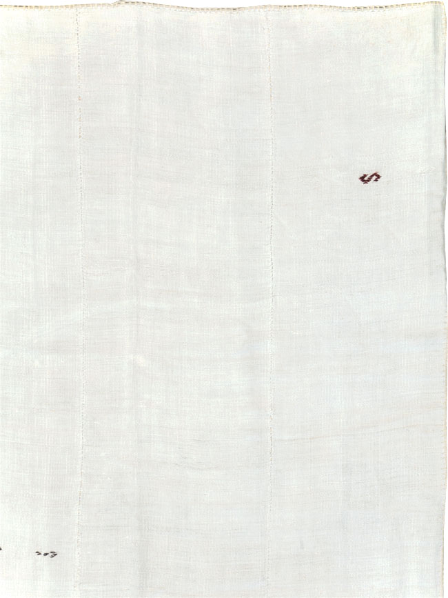 Vintage Turkish Flatweave Kilim Room Size Carpet, No.31175 - Staging