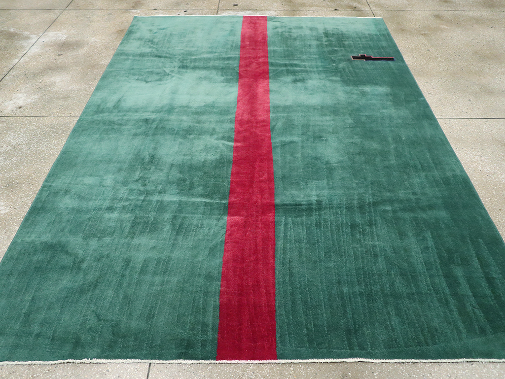 Vintage Turkish Anatolian Room Size Carpet, No.31189 - Staging