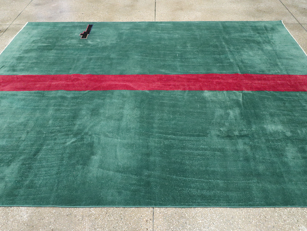 Vintage Turkish Anatolian Room Size Carpet, No.31189 - Staging